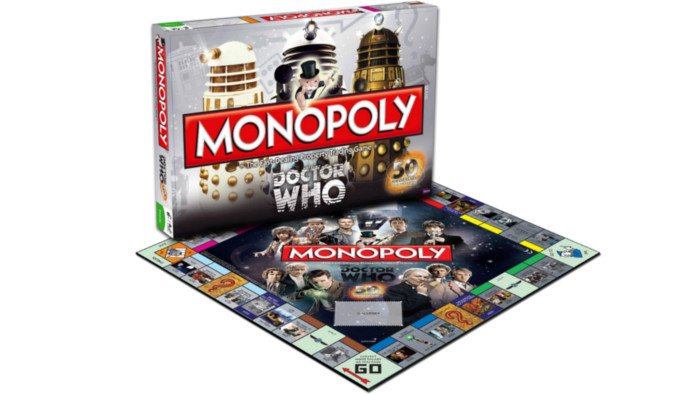 Un Monopoly Doctor Who, pour s’amuser entre potes à bord du TARDIS !