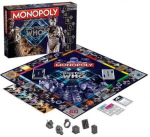 Un Monopoly Doctor Who, pour s’amuser entre potes à bord du TARDIS !