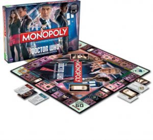 Un Monopoly Doctor Who, pour s’amuser entre potes à bord du TARDIS !