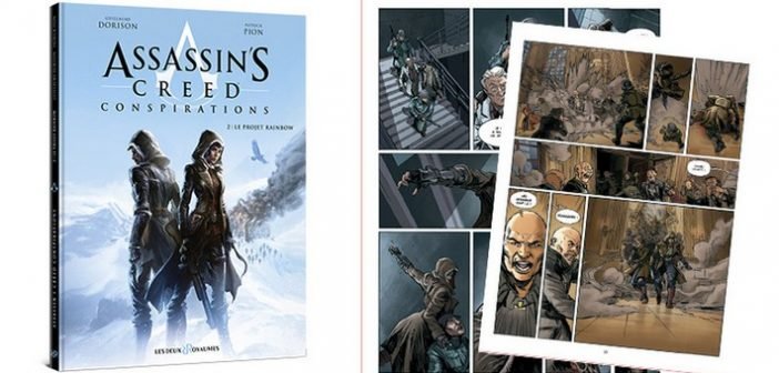 Assassin’s Creed Conspirations Le tome 2 « projet Rainbow » disponible !