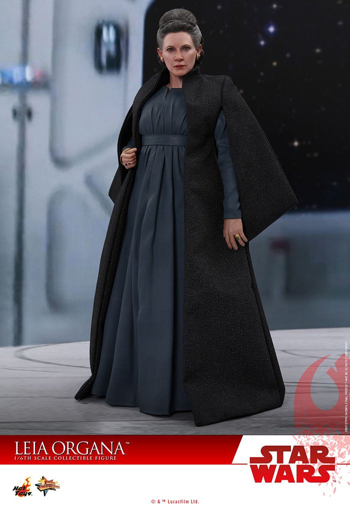 Leia Organa : la figurine Hot Toy des Derniers Jedi !