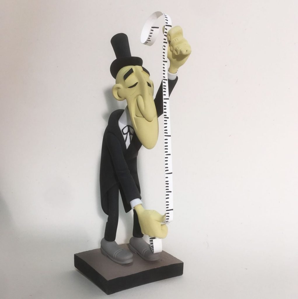 FIGURINE LUCKY LUKE ATLAS EDITION MARIE LEBLON 2003 LE CROQUE