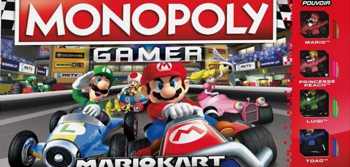 Hasbro appuie sur le champi avec le Monopoly Gamer  Mario Kart !