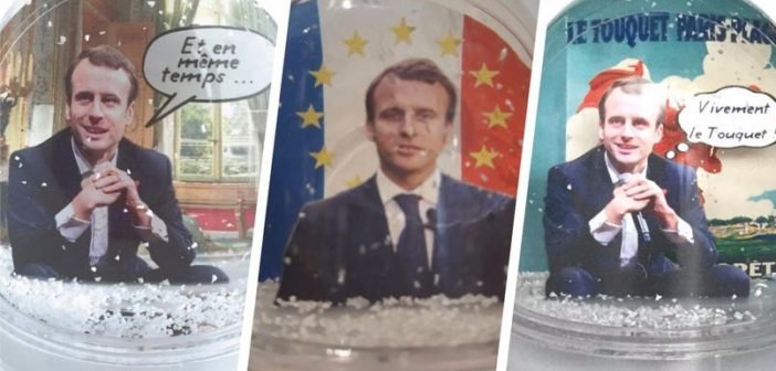 Le mug Macron ? L'Elysée se met aux produits dérivés !