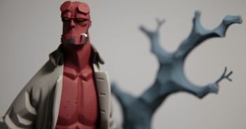 Hellboy la figurine tirée du comics de Mike Mignola