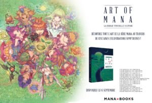 Découvre Art of Mana, l'artbook des 25 ans de la saga