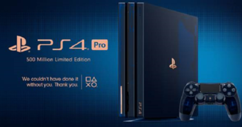 Sony sort une PlayStation 4 Pro 500 Million Limited Edition dédiée aux fans !