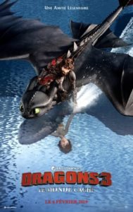 Une expo pour la trilogie des films Dragons de DreamWorks_affiche