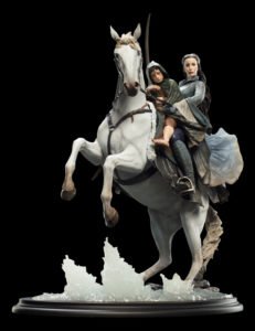 Weta Workshop présente sa nouvelle figurine d'Arwen et Frodon