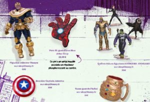 Avengers Endgame, les produits dérivés officiels disponibles !