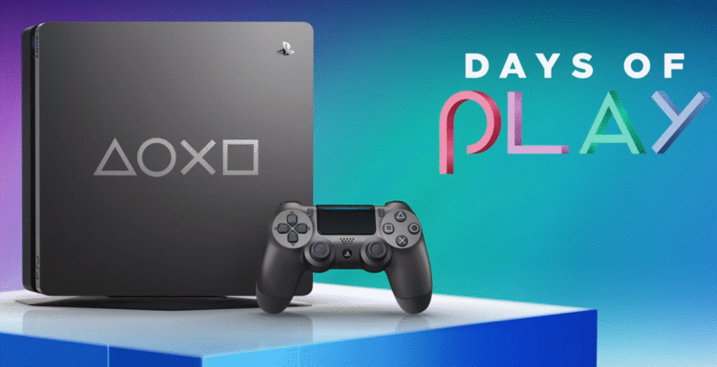 Playstation 4 édition limitée Steel Black Days of play 2019