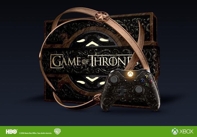 La Xbox One Edition limitée Game of Thrones _Microsoft HBO