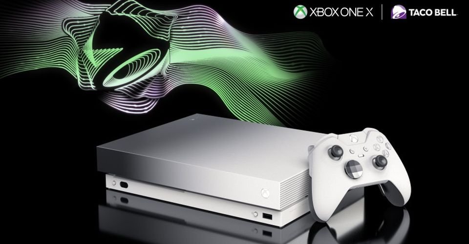La Xbox One X Platinum Taco Bell's