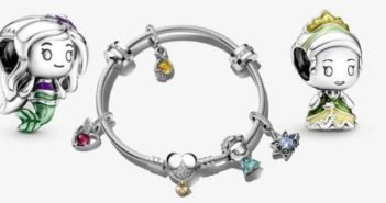 Pandora ajoute huit nouveaux bijoux charms Princesses Disney